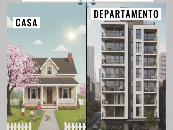 compra departamento o compra casa